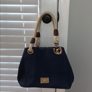 Michael Kors Navy Anchor/Nautical handbag